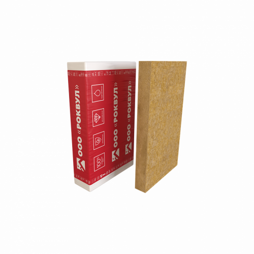 Утеплитель RockWool Фасад Баттс Оптима 1000х600х100 (1,80м2, 0,18м3)