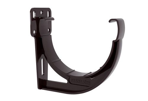 Кронштейн желоба slider Дизайн 135 ПВХ Grand Line коричневый (RR32)