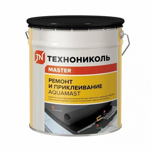 Мастика для ремонта Технониколь Aquamast 18кг
