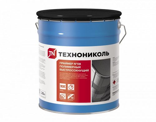 Праймер полимерный Технониколь №8 быстросохнущий 20л (ведро)