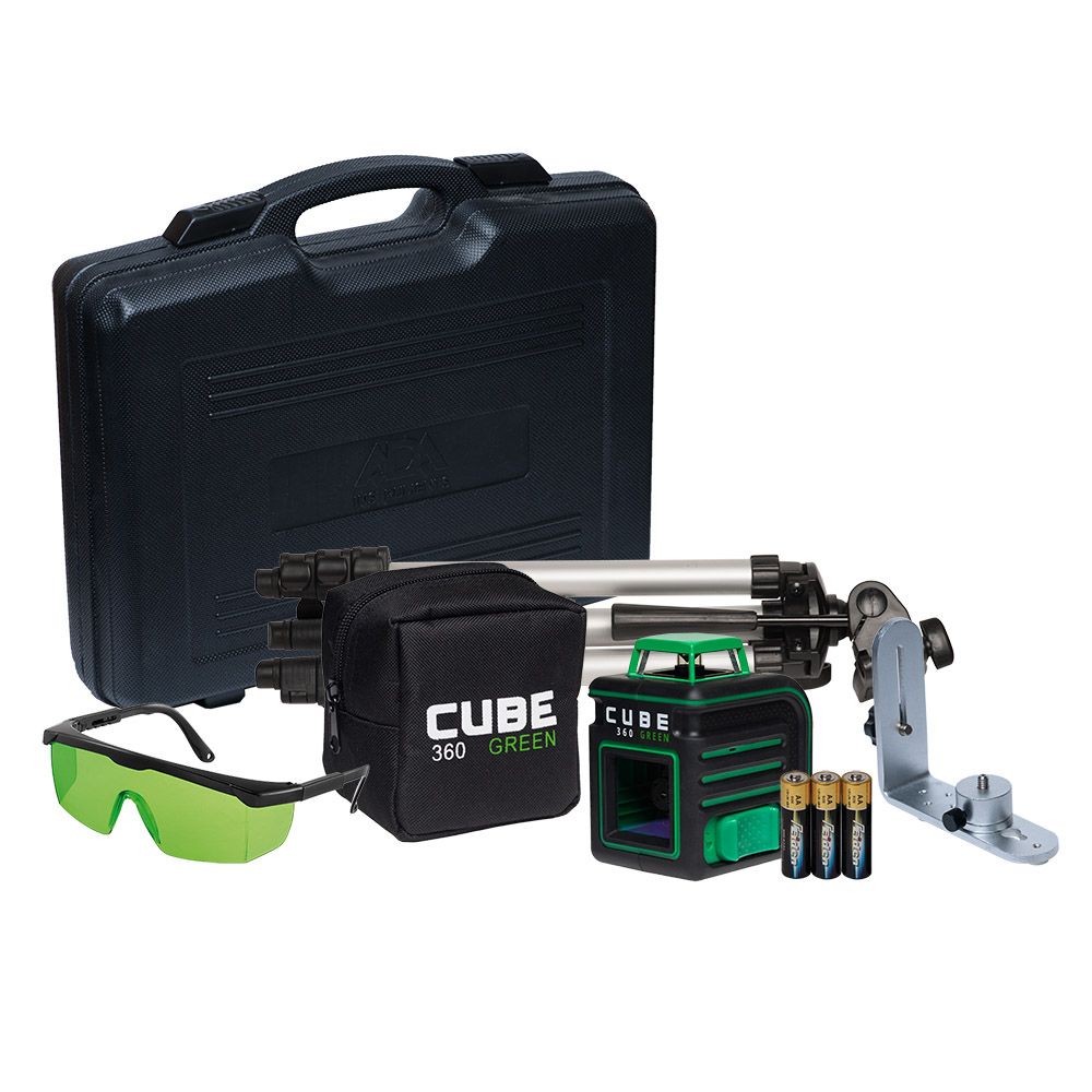 Нивелир лазерный ADA Cube 360 Green Ultimate Edition
