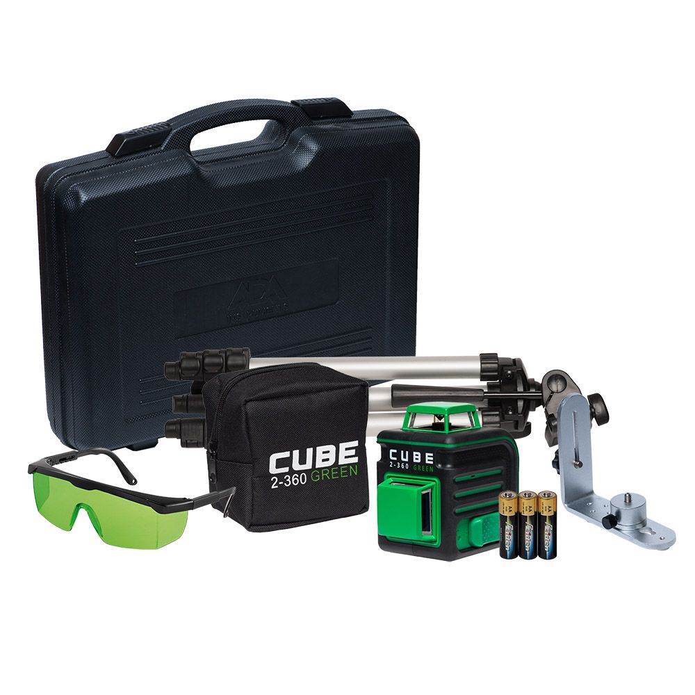 Нивелир лазерный ADA Cube 2-360 Green Ultimate Edition