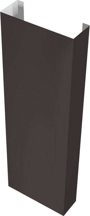 Полустолб для С20 0,45 Drap с пленкой RR 32 темно-коричневый (1,5м)