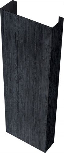 Полустолб для С20 0,45 Принт Премиум с пленкой Серое дерево TwinColor (2,0м)