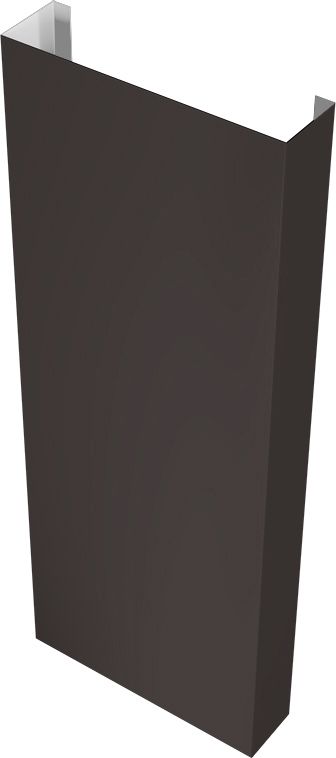 Полустолб для С8,С10 0,5 PurLite матовый с пленкой RR 32 темно-коричневый (1,8м)