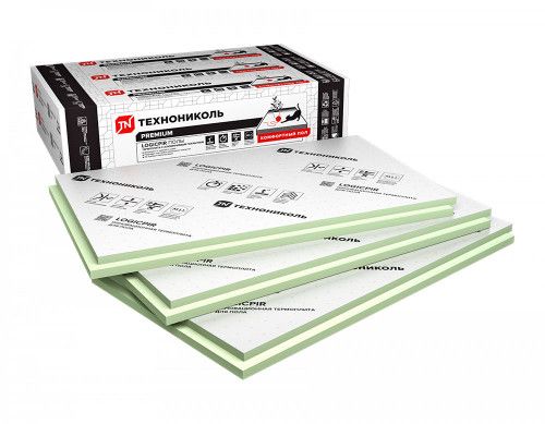 Плита теплоизоляционная Logicpir Полы ФЛ/ФЛ L-1190х590х50 (3,510м2)