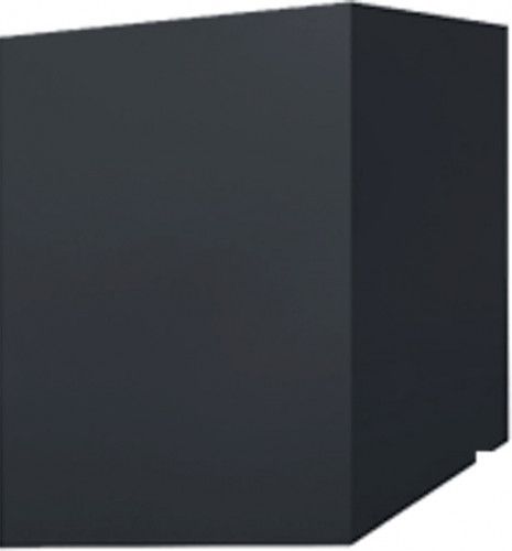Кожух скатный д1060/ш310/в1-900/в2-550 0,5 Сатин матовый с пленкой RAL 7024 мокрый асфальт