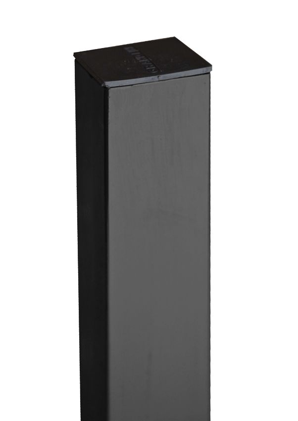 Столб 62х55х1,4х3000 RAL 7024