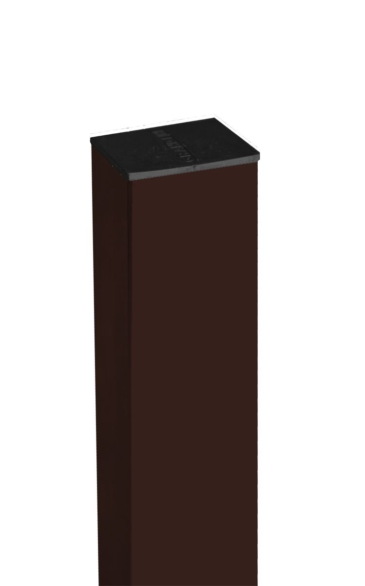 Столб 62х55х1,4х2500 RAL 8017