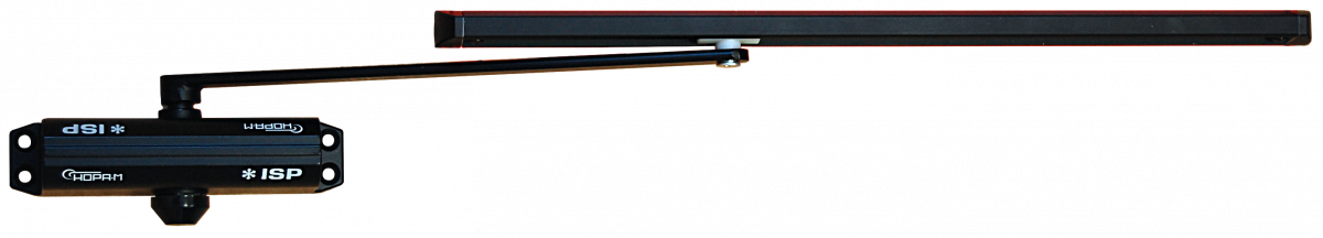 Комплект доводчика калитки RAL 9005