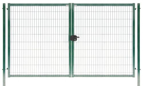 Ворота Medium New с замком 2,03х6,0 RAL 6005