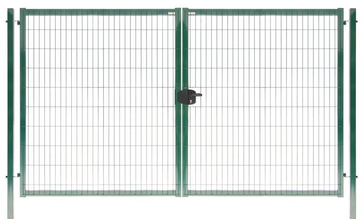 Ворота Medium New с замком 2,03х5,0 RAL 6005