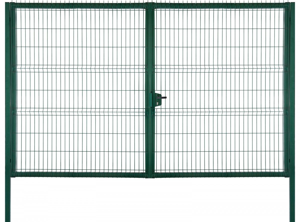 Ворота Profi с замком 2,43х4,0 RAL 6005