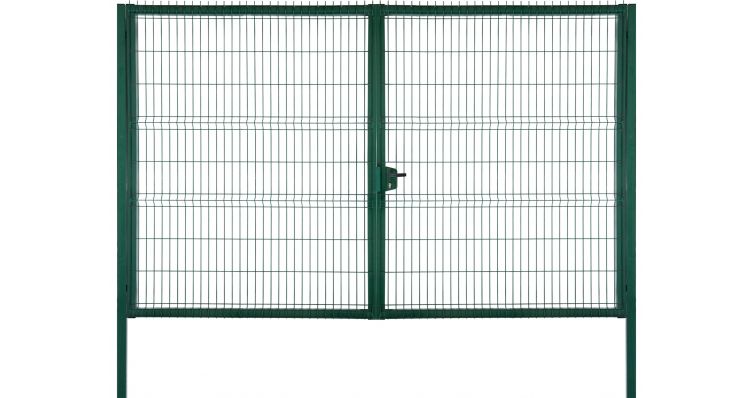 Ворота Profi с замком 2,03х6,0 RAL 6005