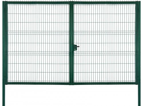 Ворота Profi с замком 1,73х4,0 RAL 6005