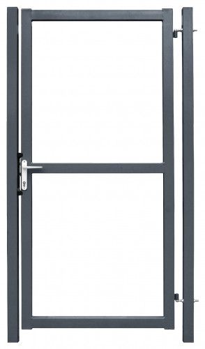 Калитка Colority цинк с замком 2,0х1 RAL 7024