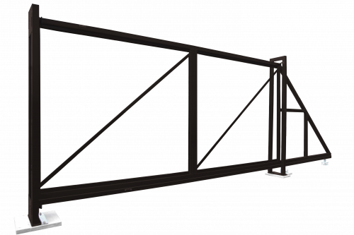 Ворота откатные Colority цинк 2,03x4,5 RR 32