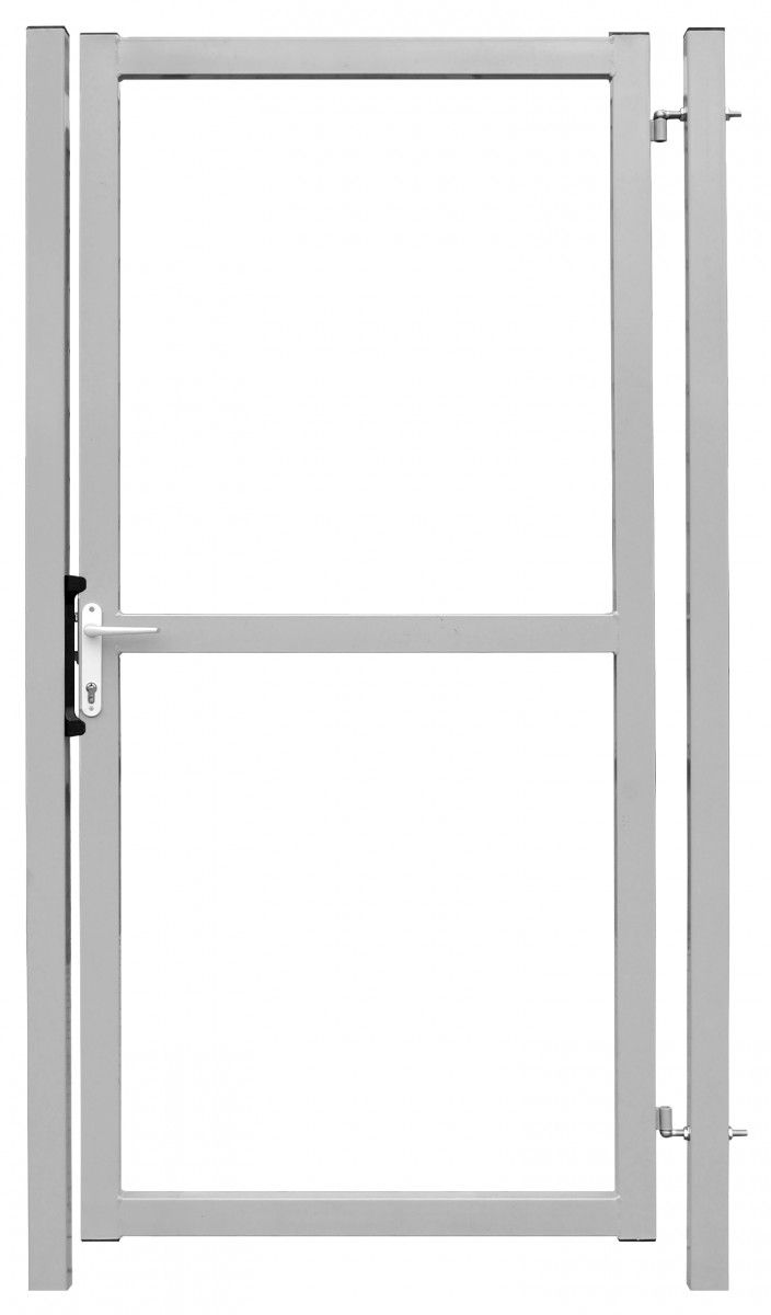 Калитка Colority цинк с замком 2,0х1 RAL 7040