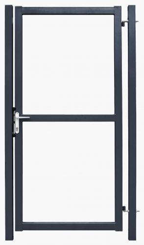 Калитка Colority цинк с замком 1,5х1 RAL 7024