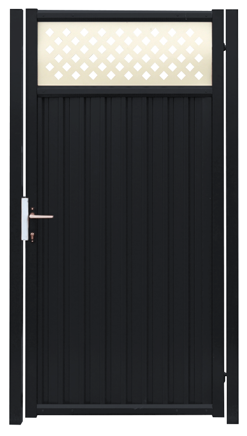 Калитка Estet Plus 2,4х1 RAL 7024/1014