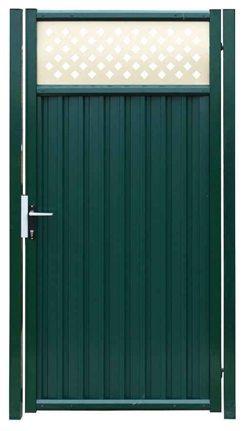 Калитка Estet Plus 2,4х1 RAL 6005/1014