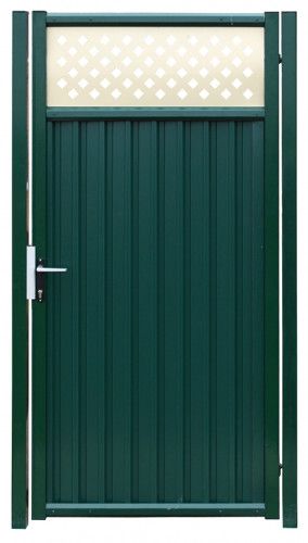 Калитка Estet Plus 2,0х1 RAL 6005/1014