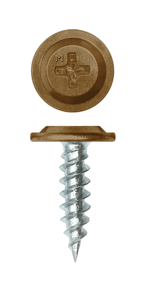 Саморез ПШ Daxmer Pro 4,2х19 (1000 шт) шлиц PH2 RAL 1036