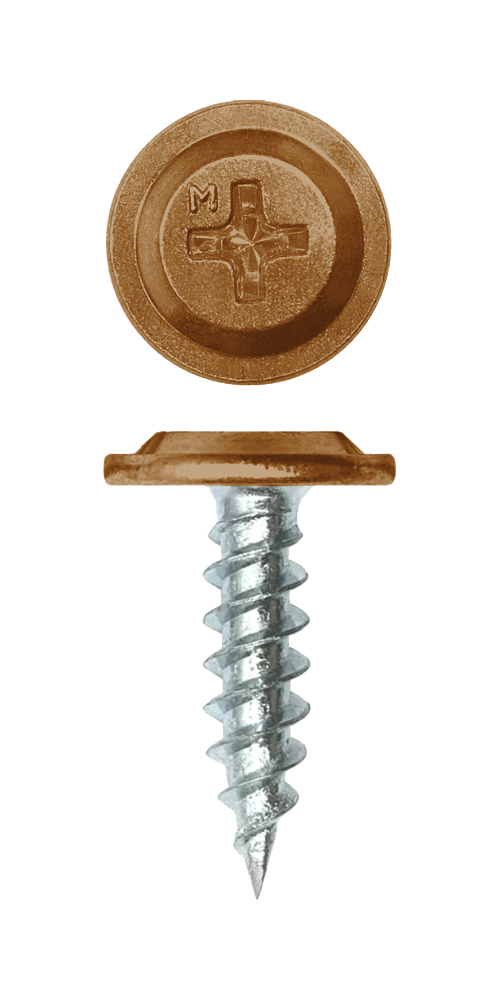 Саморез ПШ Daxmer Pro 4,2х25 (500 шт) шлиц PH2 RAL 8001