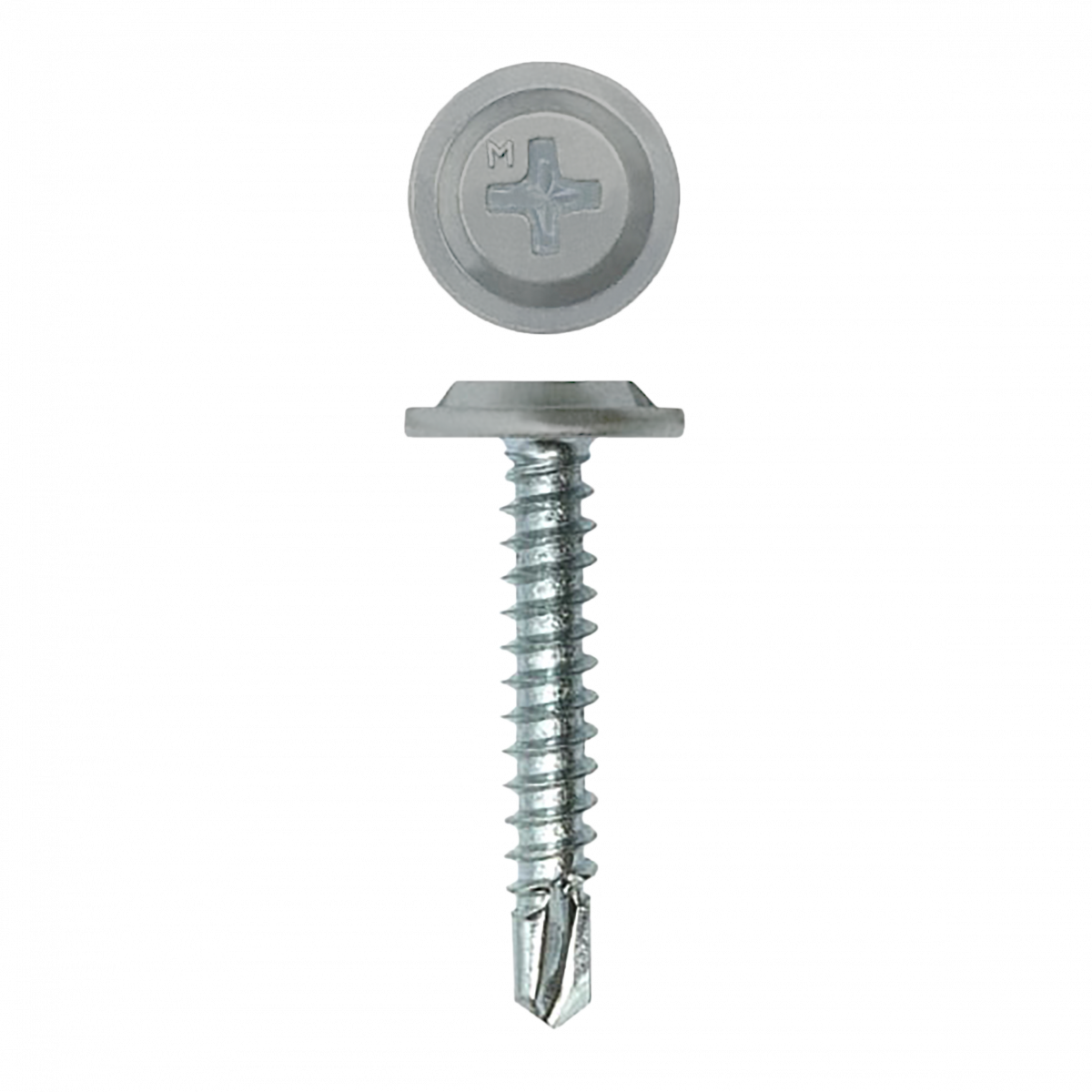 Саморез ПШС Daxmer Pro 4,2х25 (500 шт) шлиц PH2 RAL 7047