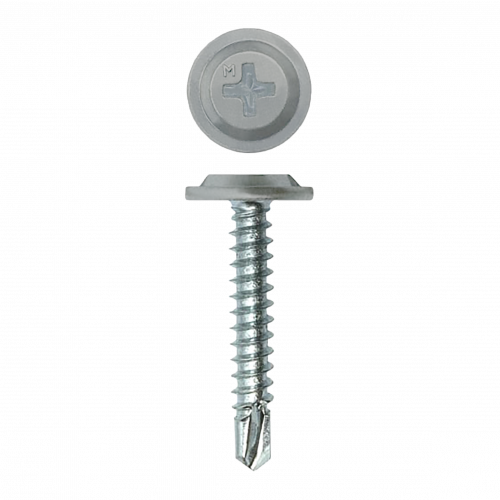 Саморез ПШС Daxmer Pro 4,2х25 (500 шт) шлиц PH2 RAL 7047