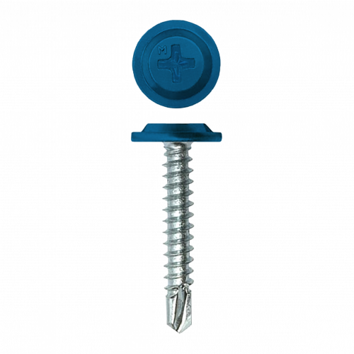 Саморез ПШС Daxmer Pro 4,2х25 (500 шт) шлиц PH2 RAL 5015