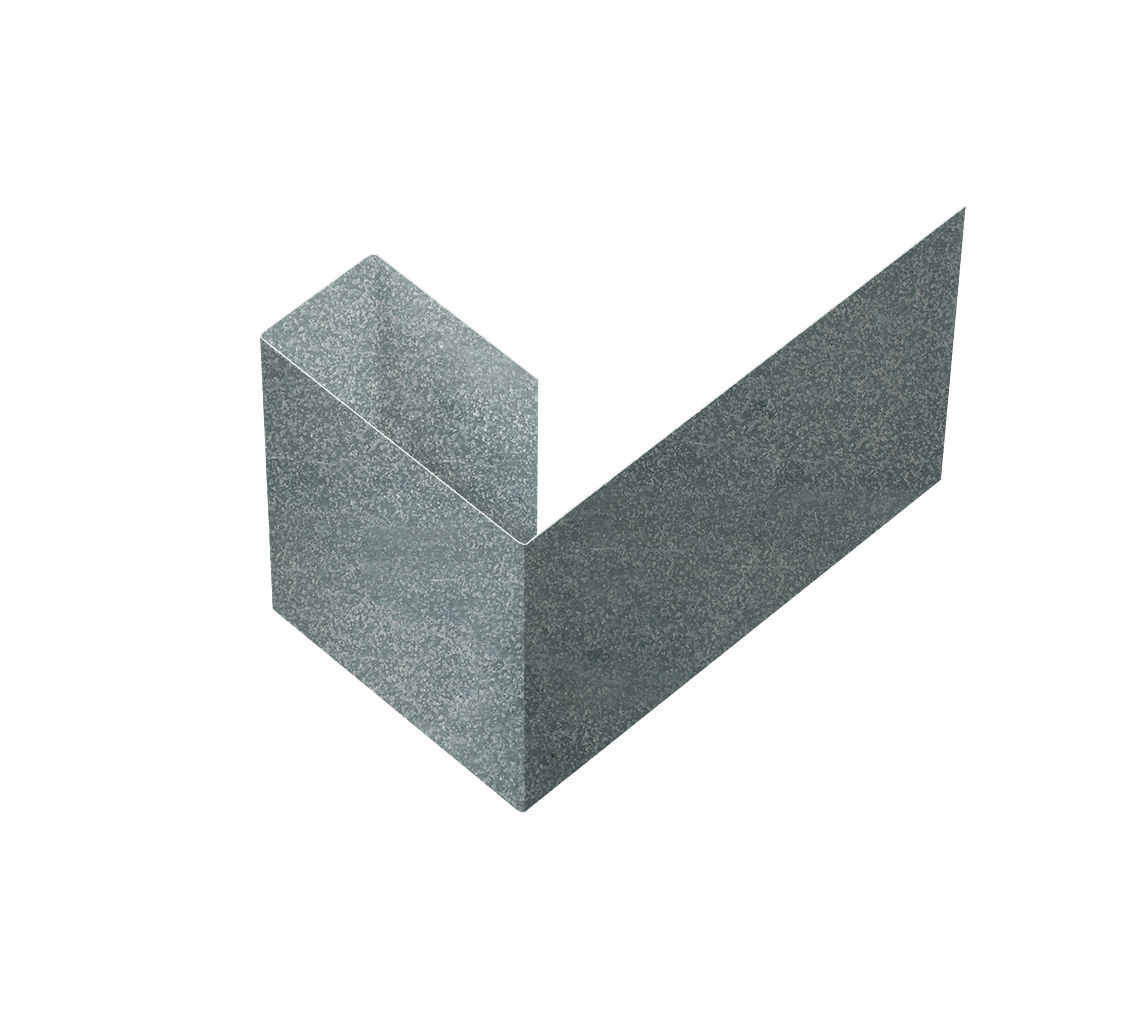 Финишный профиль фибросайдинга Grand Line 0,5 Zn (3м)