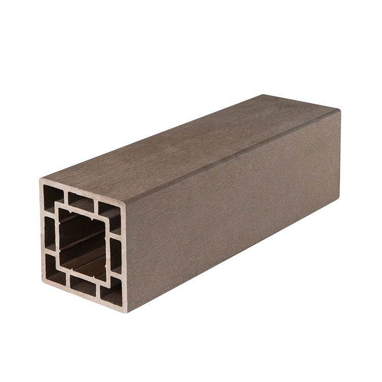 Столб заборный ДПК CM Railing 120х120х3000мм merbau (мербау)