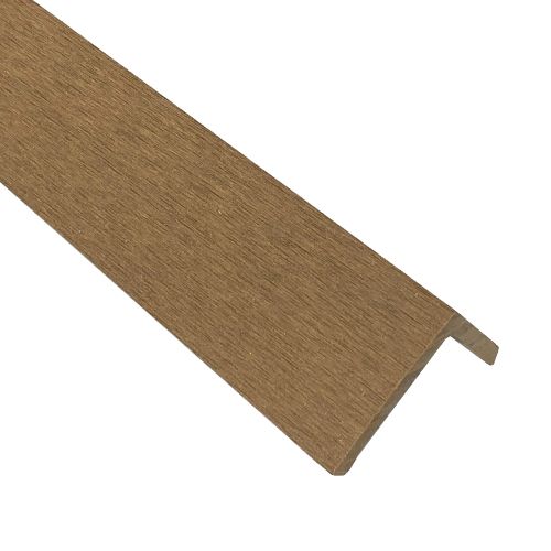 Профиль угловой террасная доска (CM Decking) 2000х50х38х6мм тик (teak)