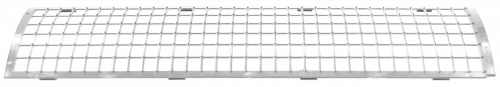 Решетка желоба защитная RAL 9003 сигнальный белый (0,6м)