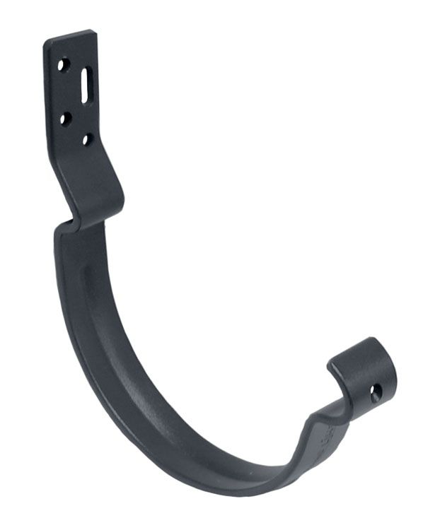 Крюк короткий полоса 150мм матовый RAL 7024