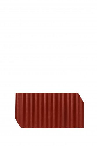 Черепица фиброцементная Тисма 40/150-8-575х1130х5,8 красный