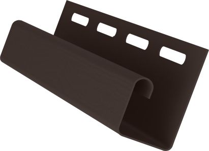 Профиль J Grand Line Стандарт коричневый (3,0м)