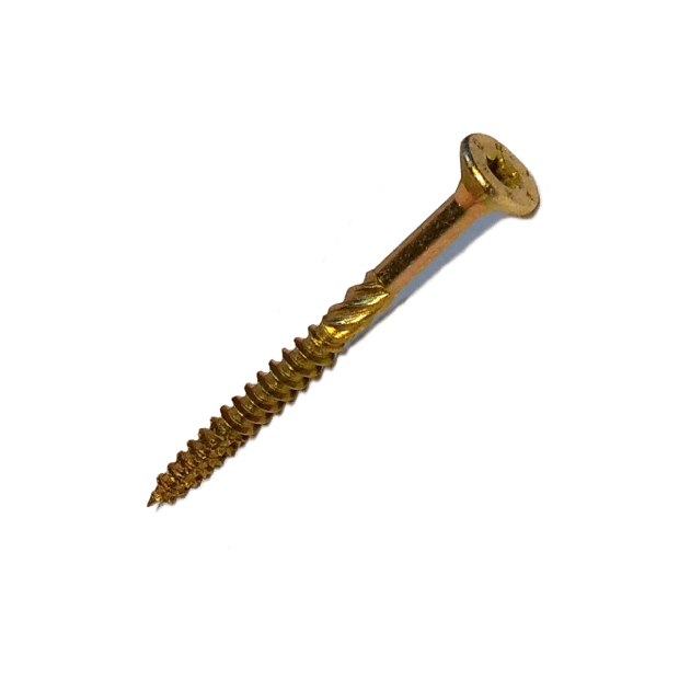 Саморез конструкционный Daxmer 8,0х300 (50шт) Torx желтый цинк